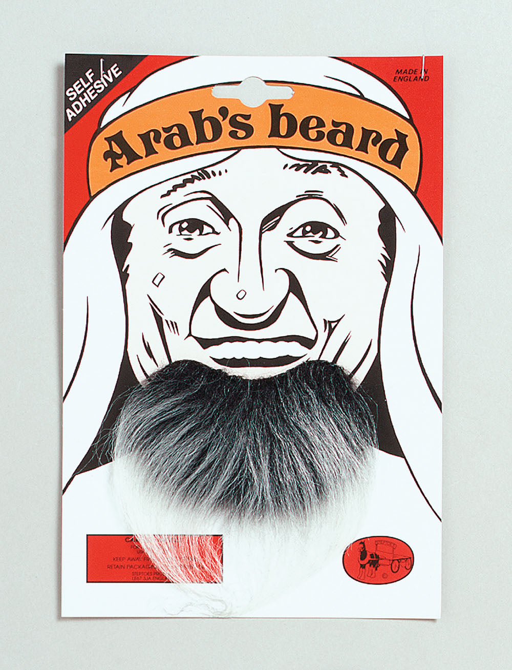 Arab Fake Beard Grey