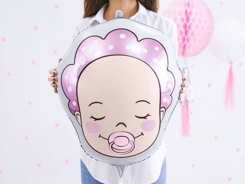 Baby Girl Foil Balloon Pink