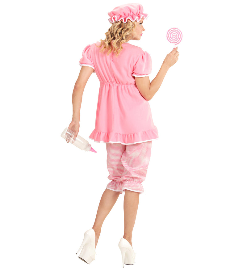 Baby Girl Pink Costume rear