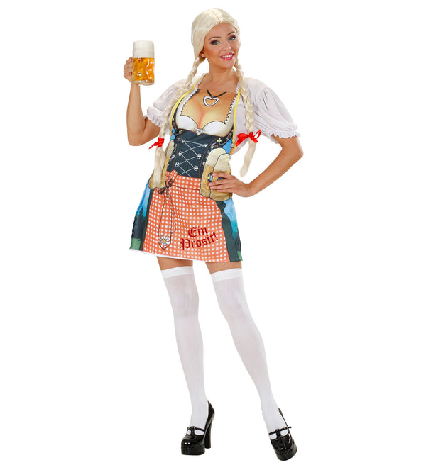Bavarian Beer Maid Oktoberfest Apron