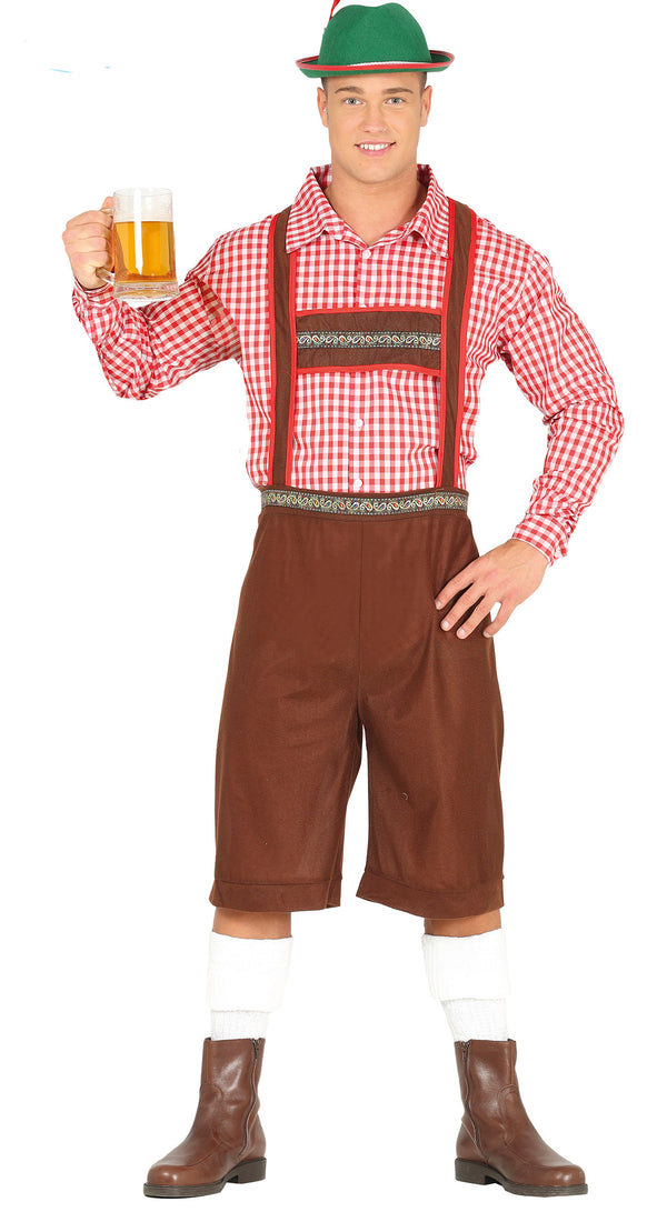 Bavarian Ledherhosen Oktoberfest Costume for men