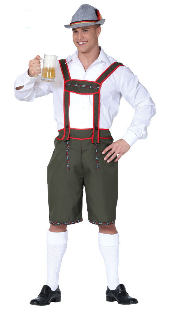 Adult Bavarian Man fancy dress Oktoberfest costume