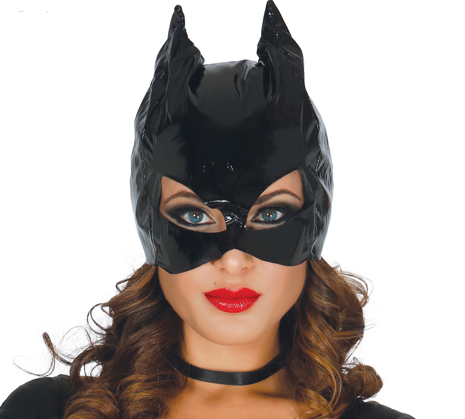 Black Kitty Vinyl catwoman Mask