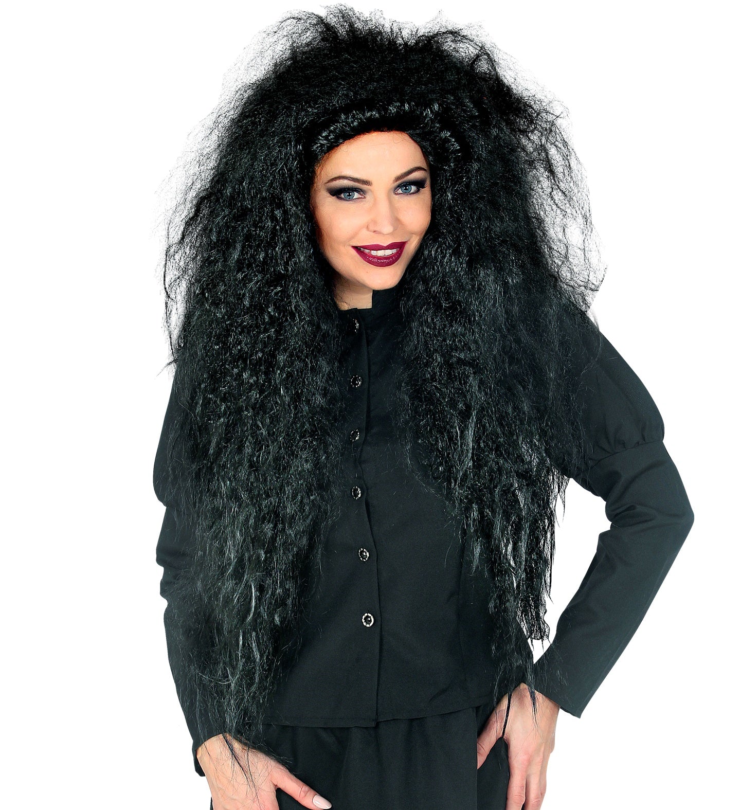 Black Oversized witch Wig
