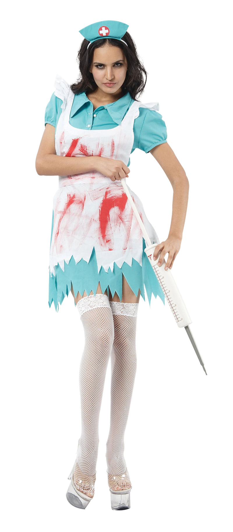 Blood Splattered Nurse Costume Adult