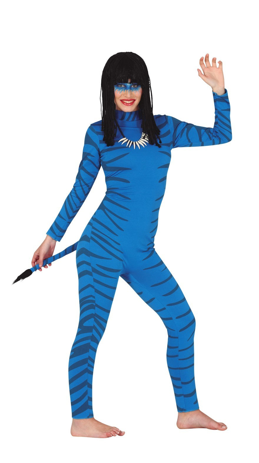 Blue Feline Costume Ladies