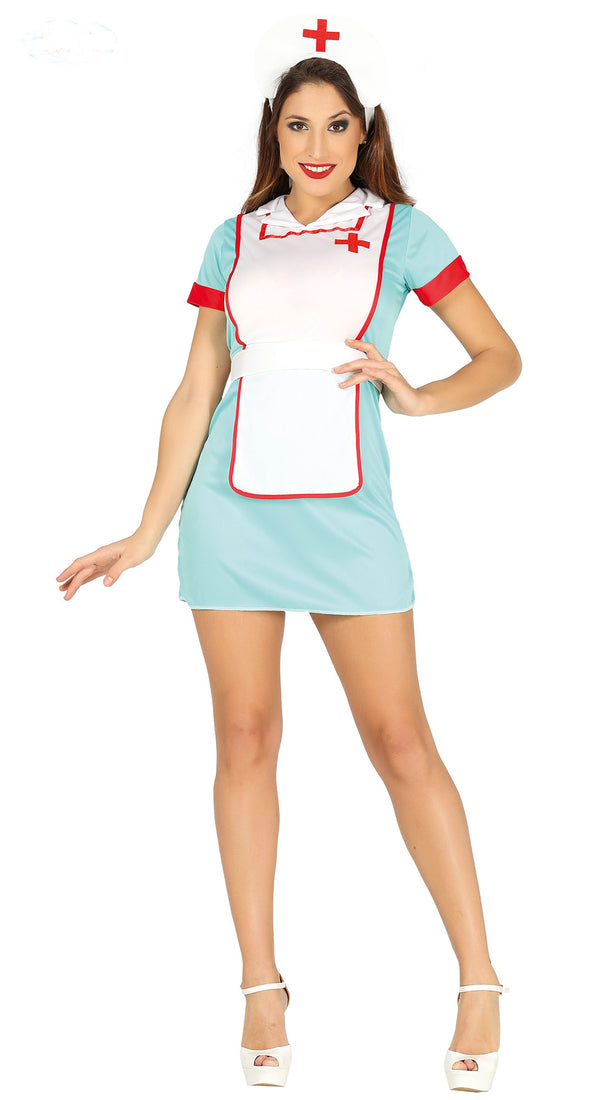 Blue Nurse Costume Adult