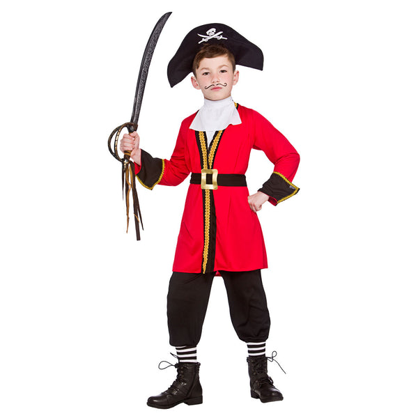 Boy's Pirate Captain Hook Costume
