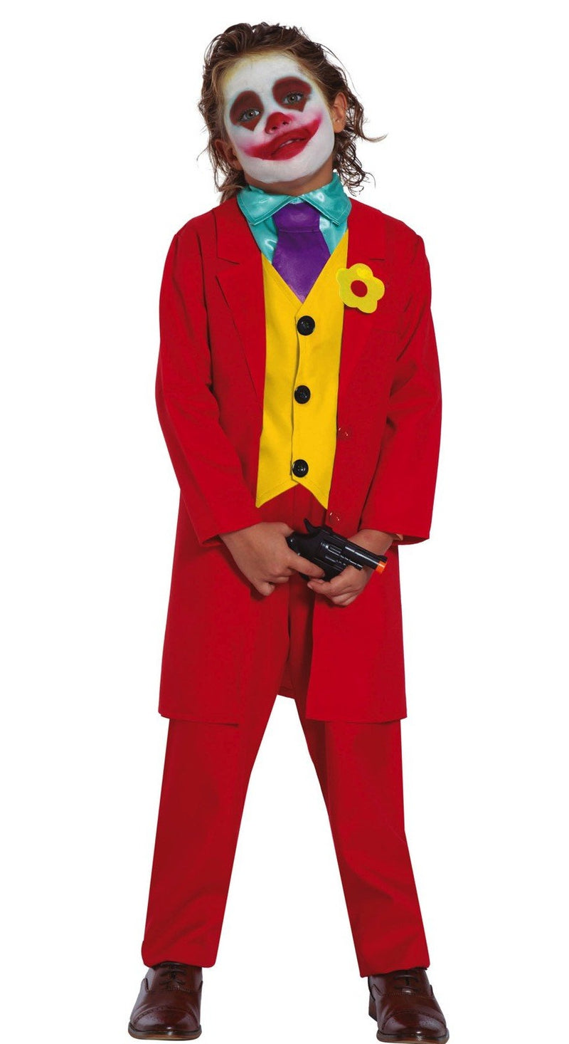 Mr Smile Joker Child Costume Boy