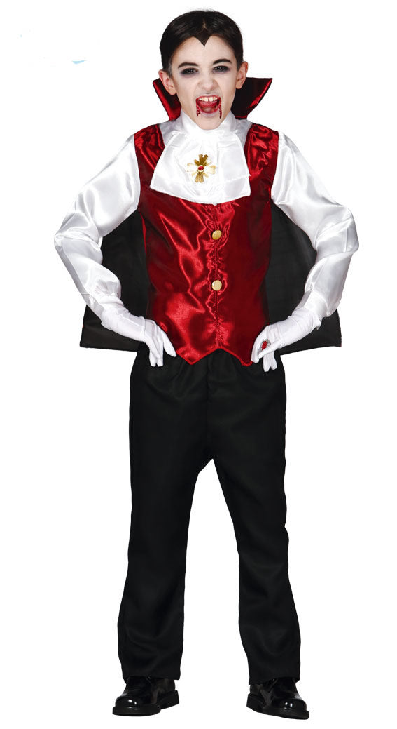 Gothic Vampire Count Dracula boy Costume