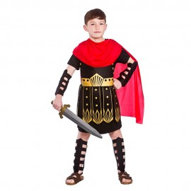 Boys Roman Commander fancy dress costume