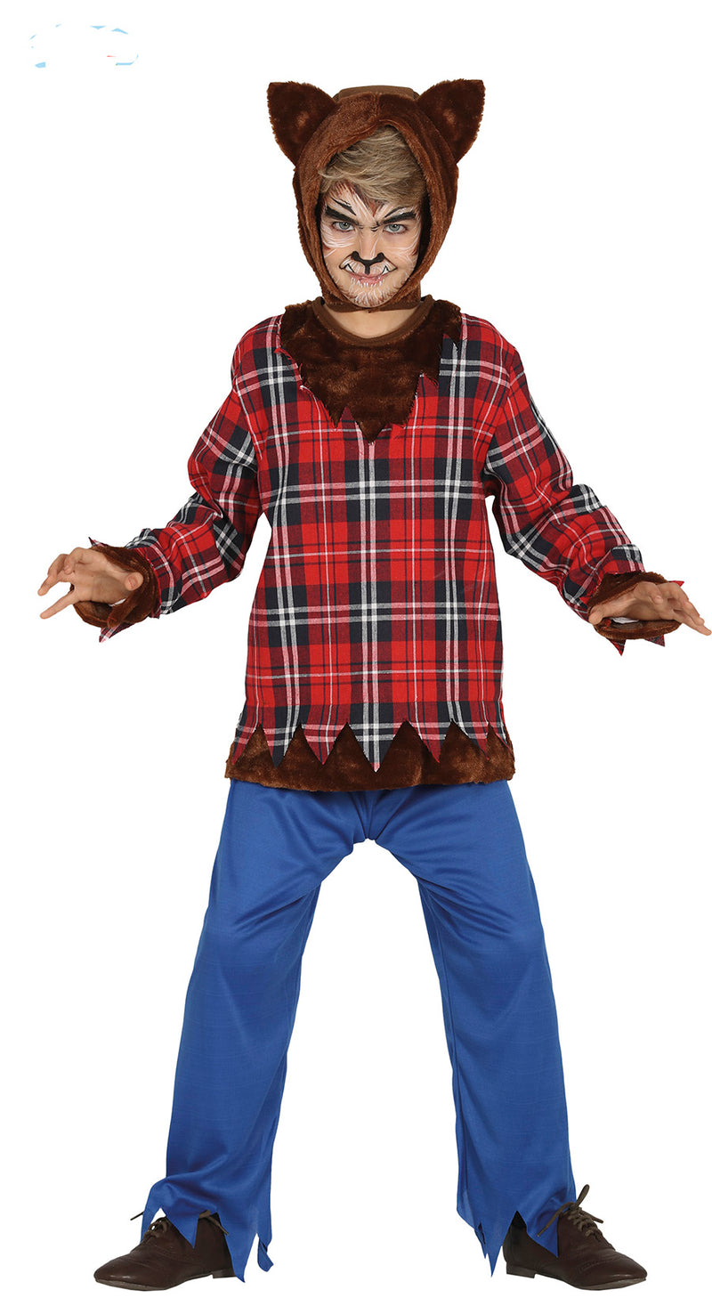 Scottish Werewolf children's costume for boys.