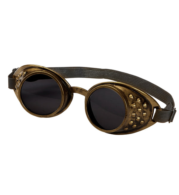 Bronze Victorian Steampunk Goggles 