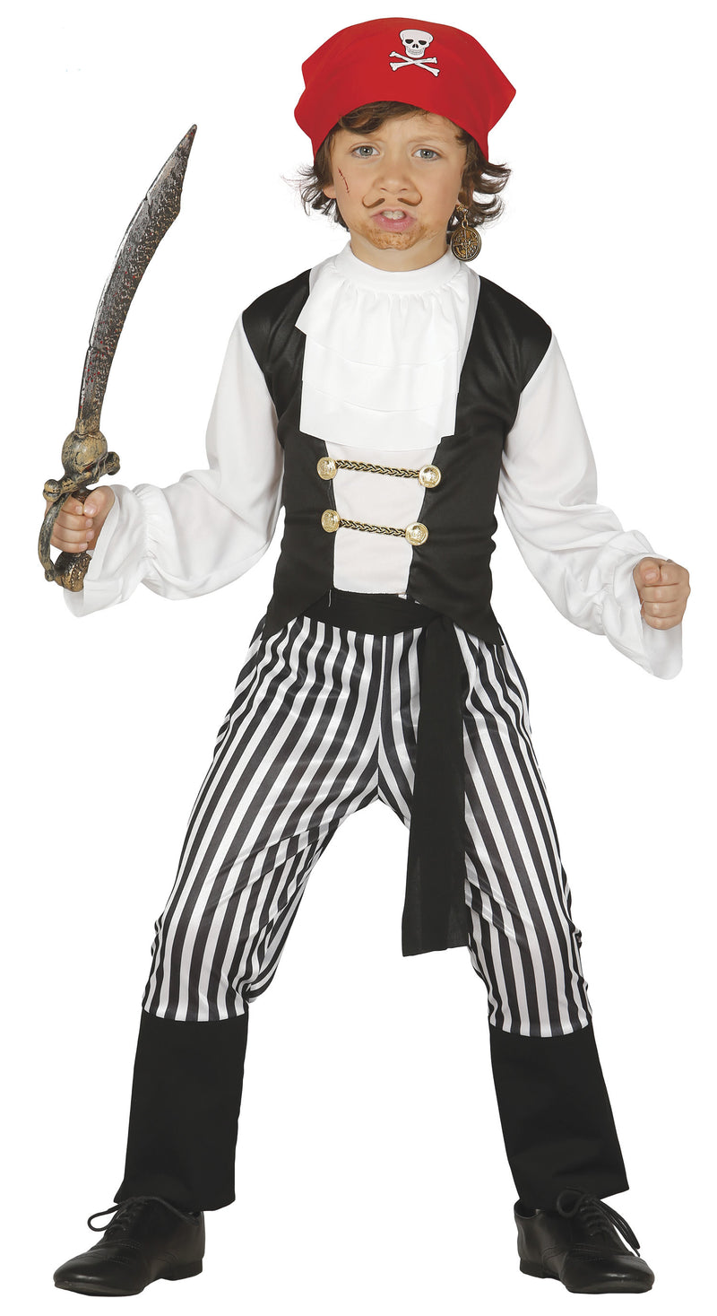 Buccaneer Pirate Child's Boys Costume
