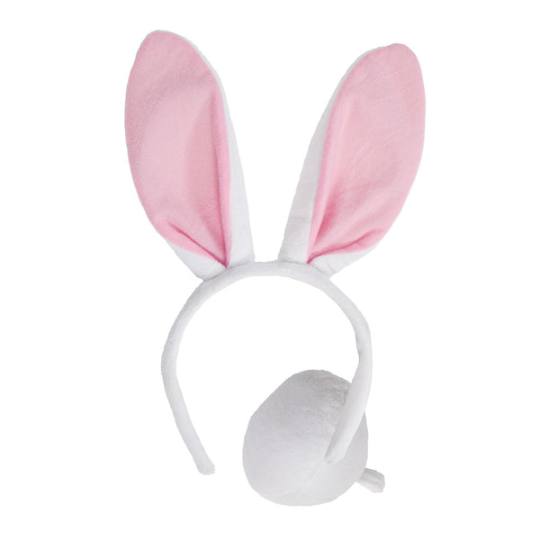 Bunny Rabbit Ear and Tail Set