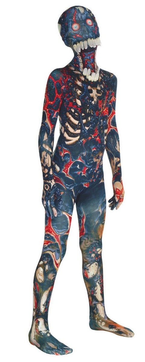 Burnt Zombie Morphsuit outfit Kids