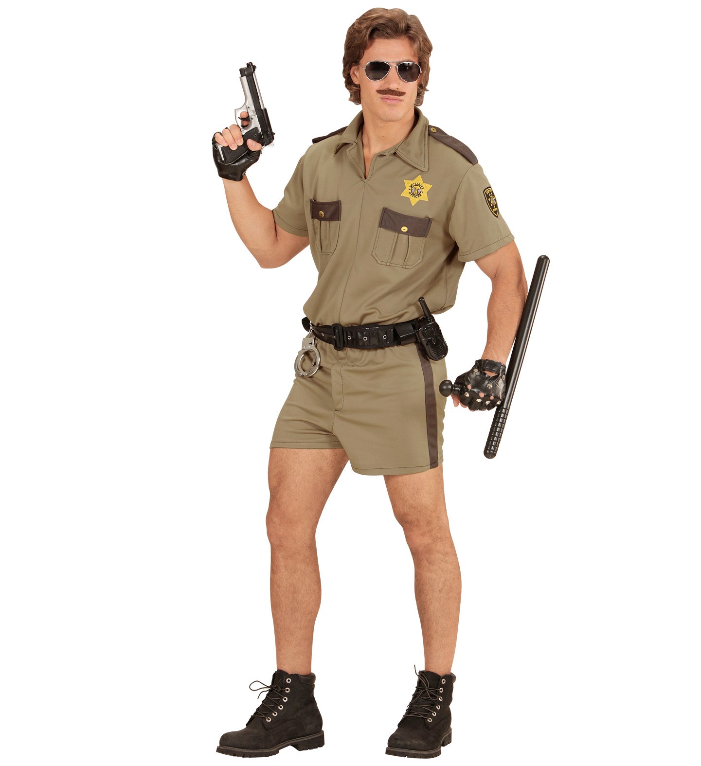 California Highway Patrol Officer CHiP's Costume