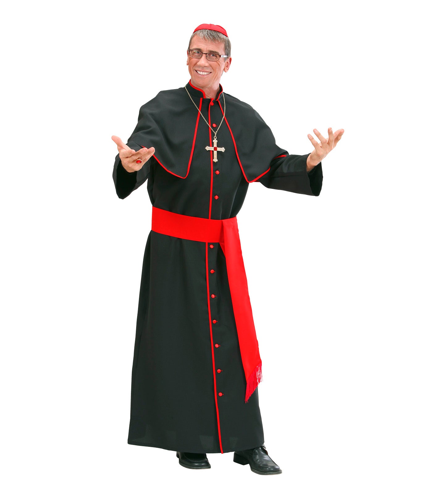 Cardinal Bishop Costume Black