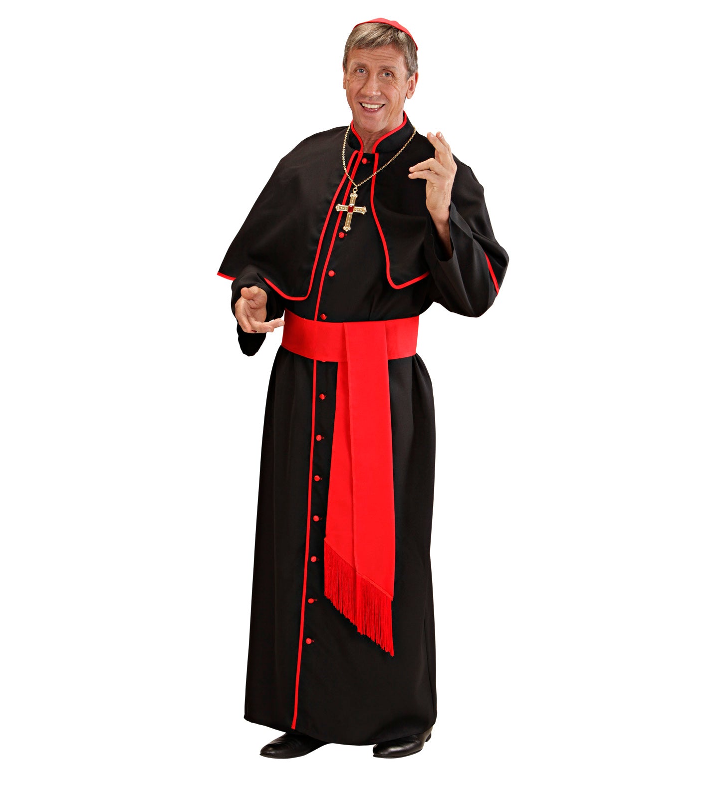 Cardinal Costume Black Adult