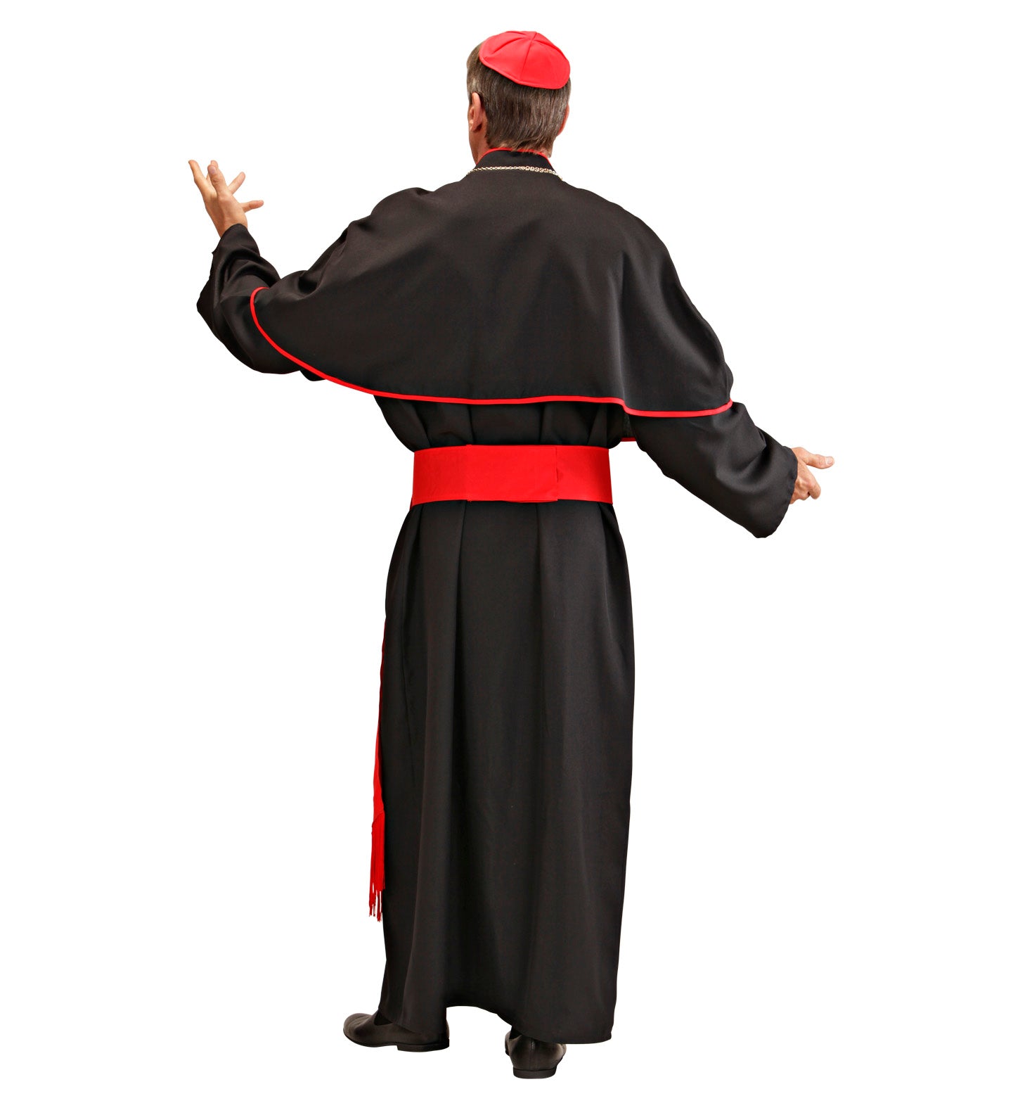 Cardinal Costume Black back