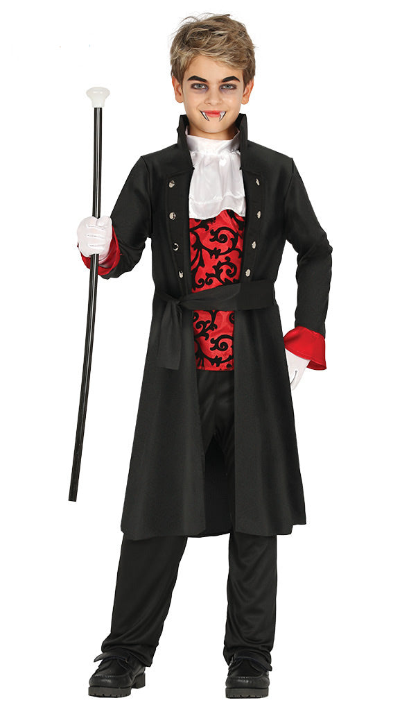 Children's Elegant Vampire Boys Dracula Halloween Costume