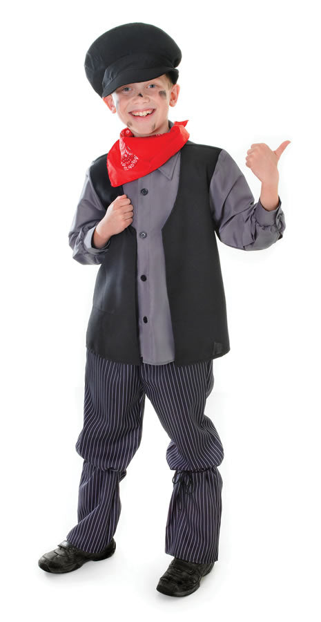 Victorian Chimney Sweep Boy Costume
