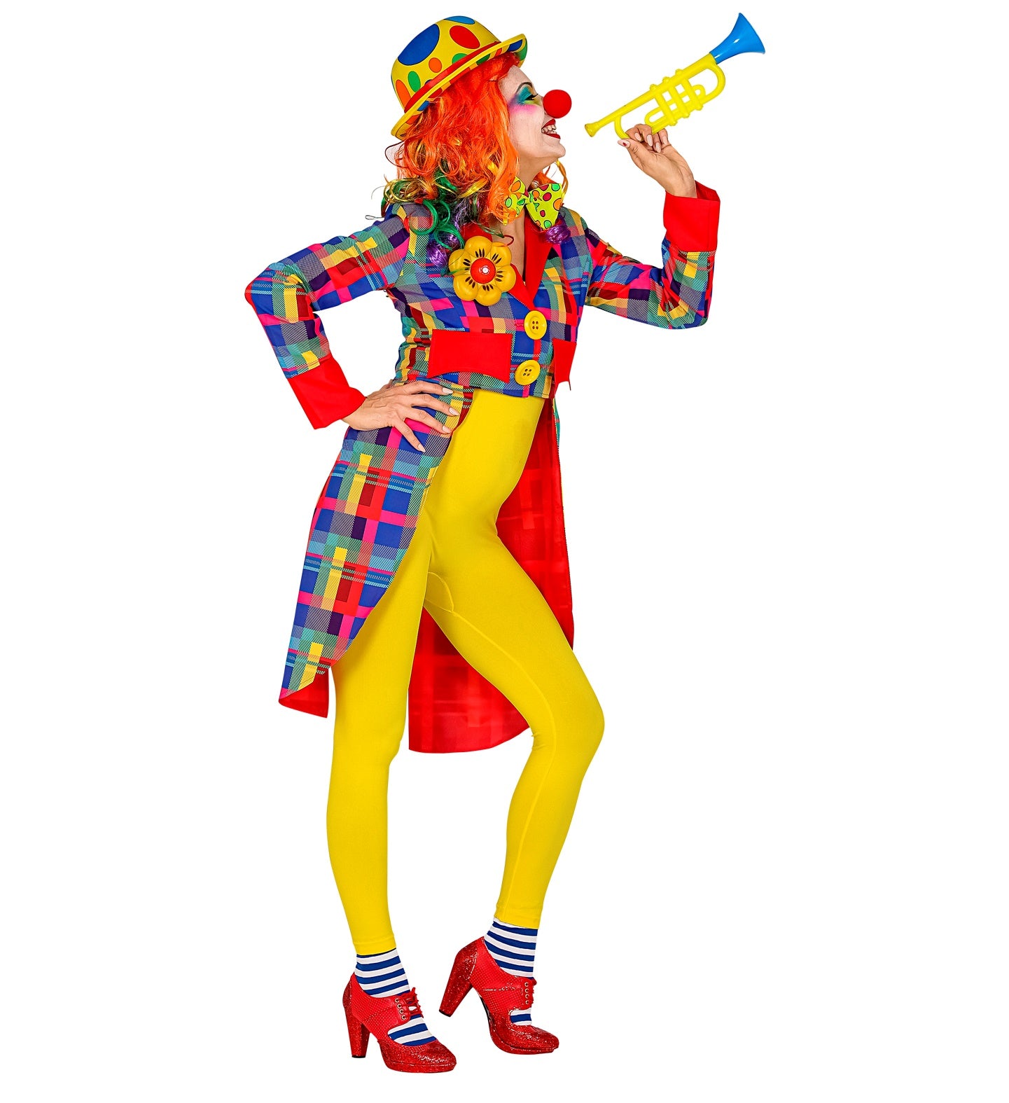 Clown Carnival Tailcoat Jacket for women