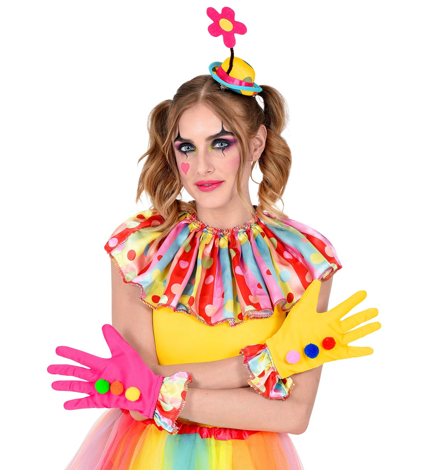 Ladies Clown costume accessory Kit