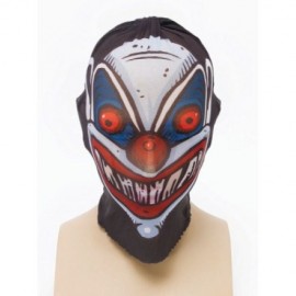 Clown Tattoo Head Net Mask