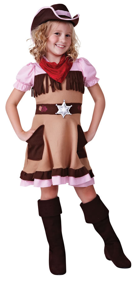 Cowgirl Cutie Costume For Girls