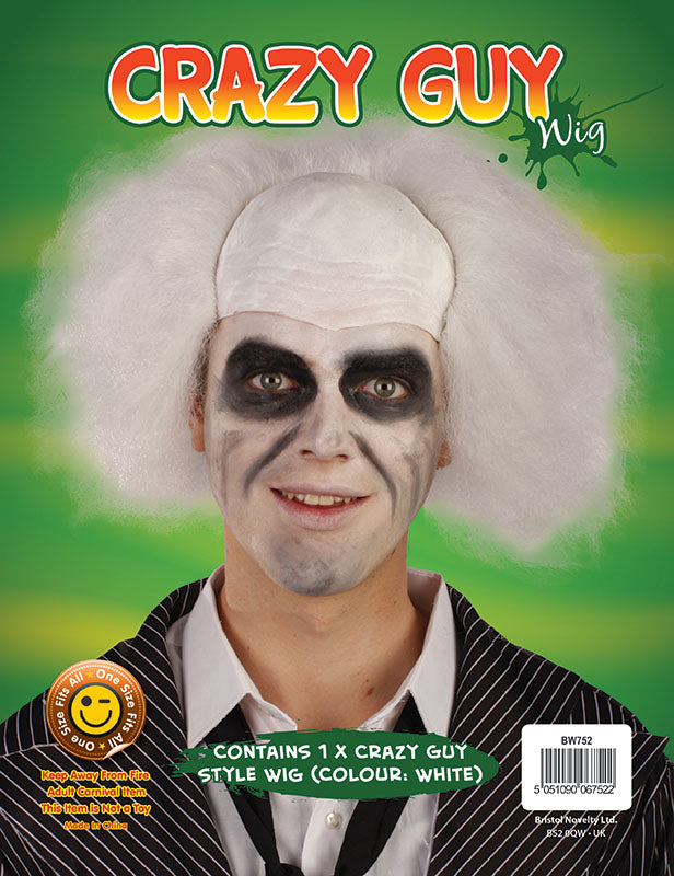 Crazy Guy Beetlejuice Wig