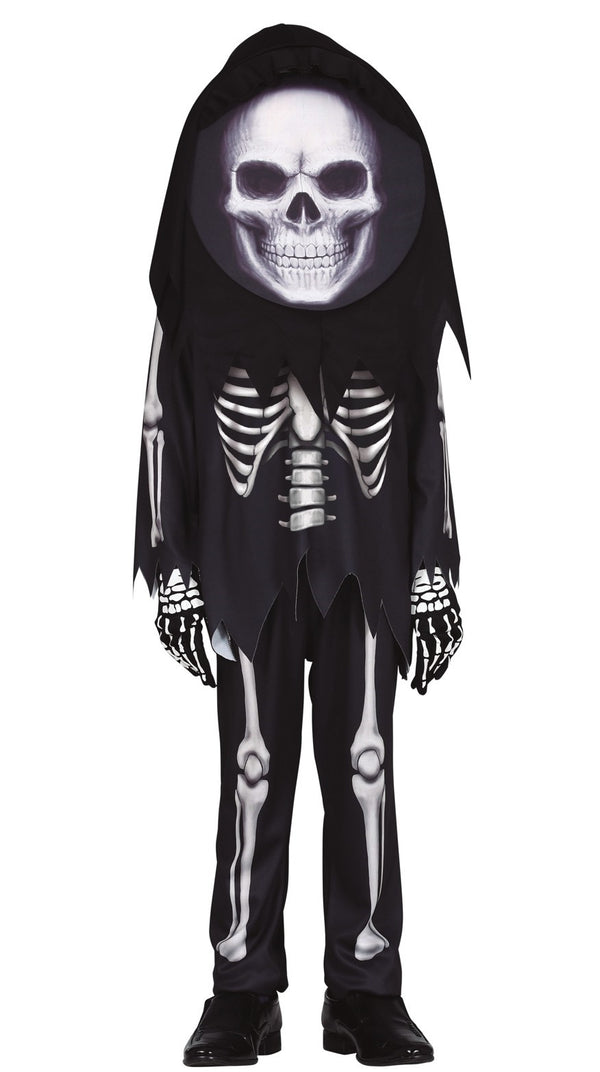 Skeleton Skull Costume Kids