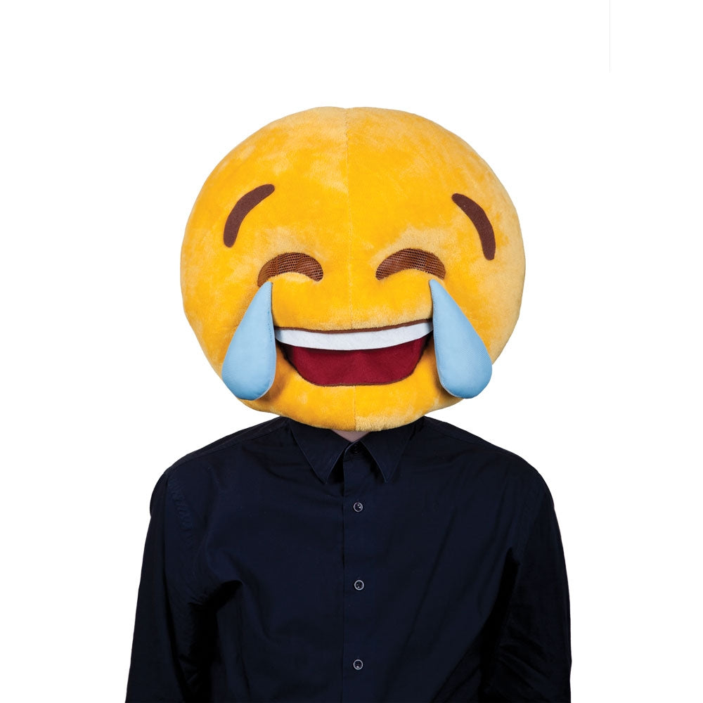 Cry Laughing Face Emoji Mask