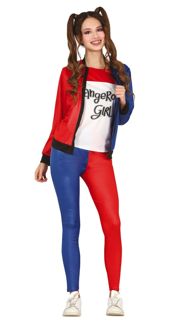 Dangerous Girl Harley Quinn Costume Teen