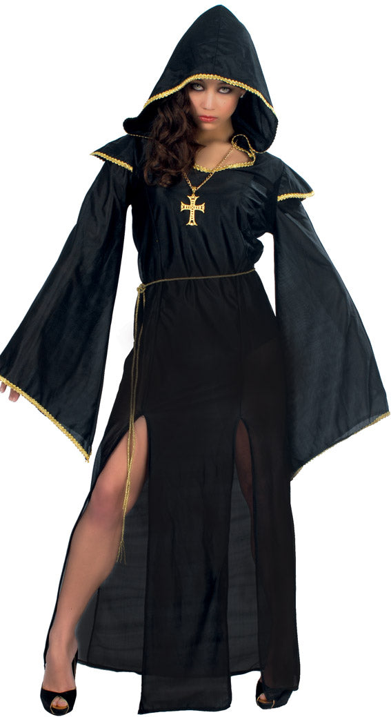 Black High Priestess Adult Women's Robe Costume