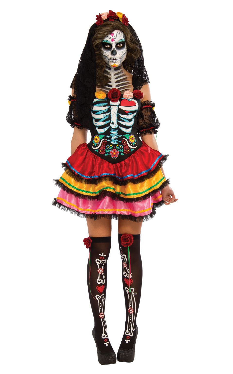 Ladies Day Of The Dead Senorita outfit