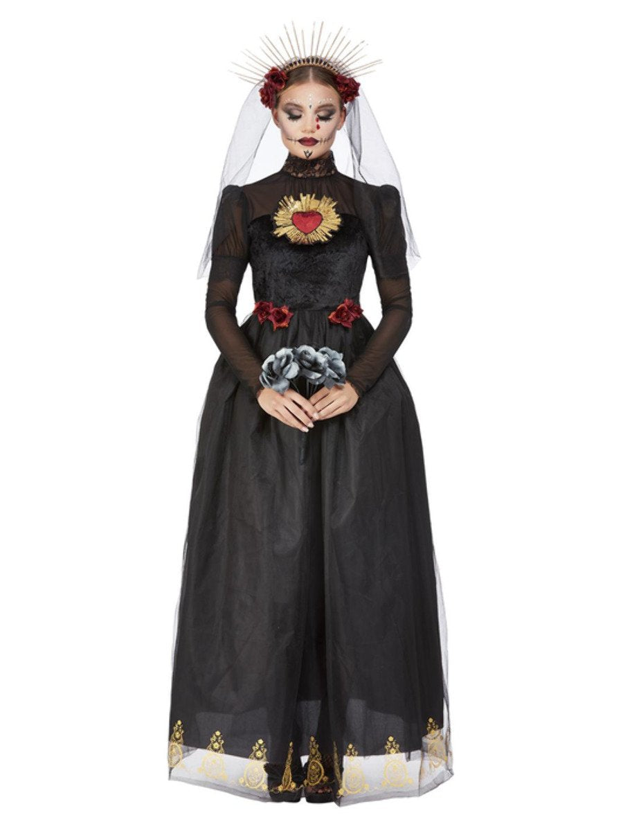 Day of the Dead Sacred Heart Bride outfit for women