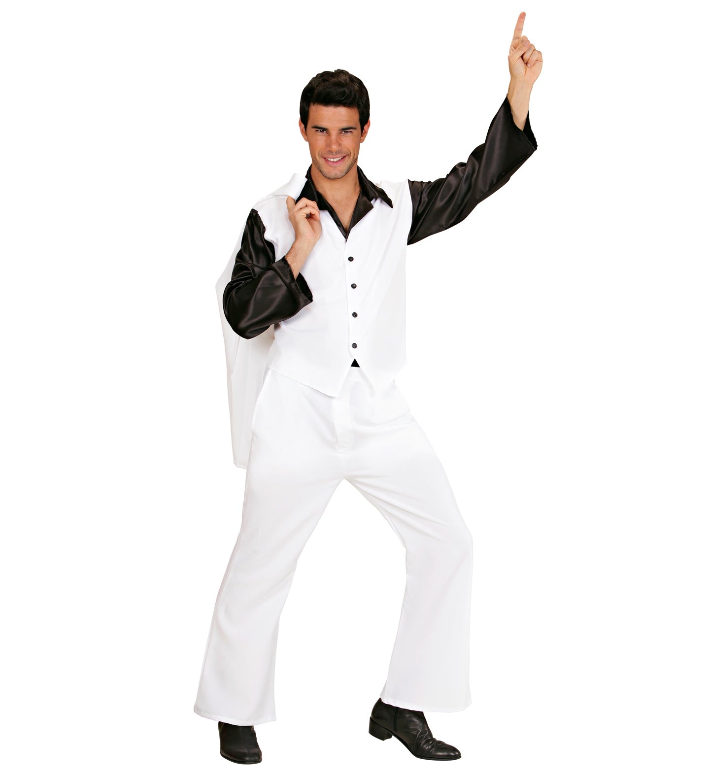 Deluxe 70's Disco Fever Suit White