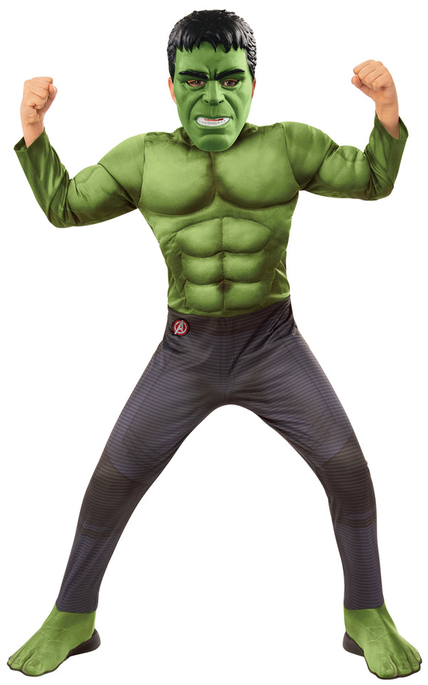 Deluxe Hulk Costume Boys