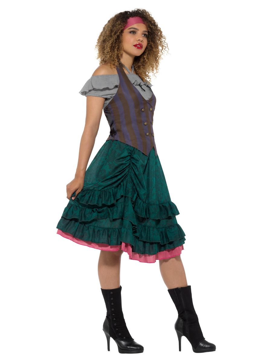 Ladies Deluxe Pirate Wench fancy dress outfit