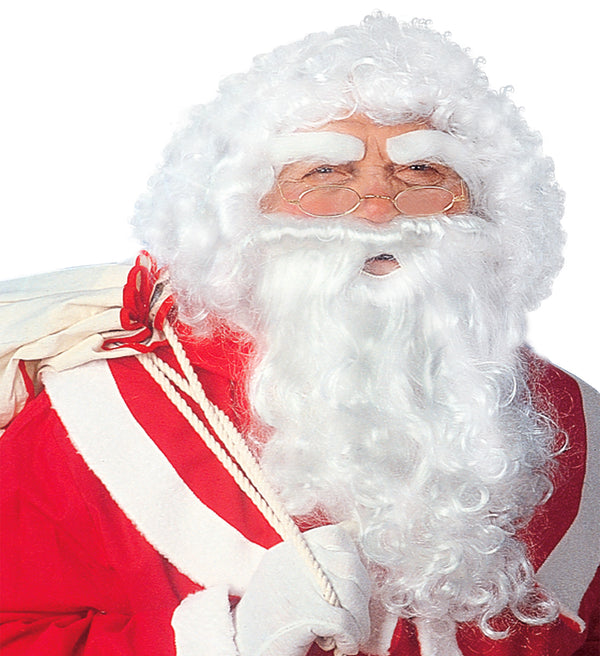 Deluxe Santa Claus Wig Set