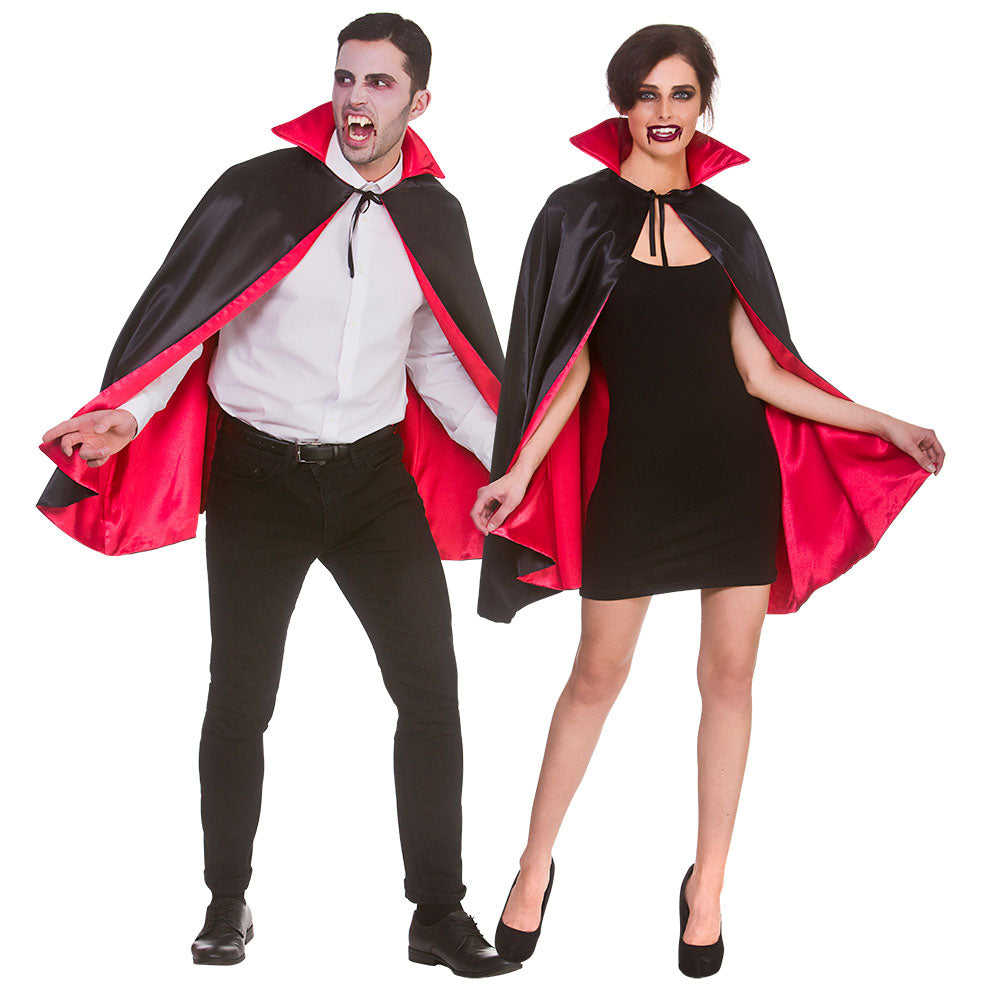 Deluxe Satin Vampire Cape 80cm