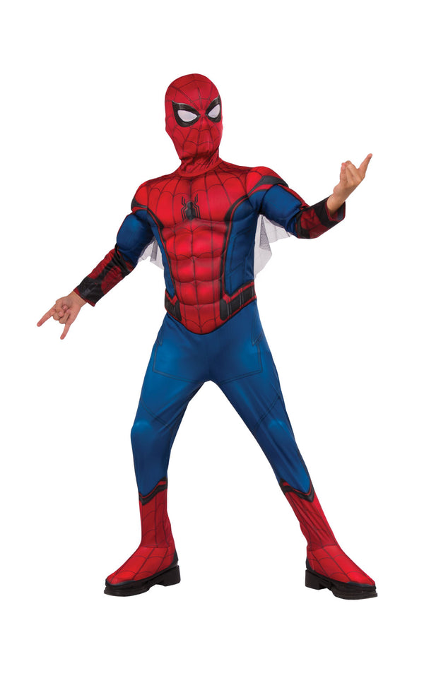 Deluxe Spiderman Far From Home Costume Kids