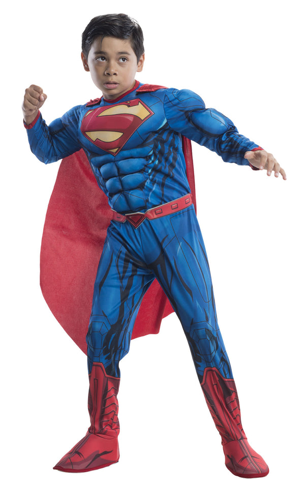 Deluxe Superman Costume Boys Digital Print