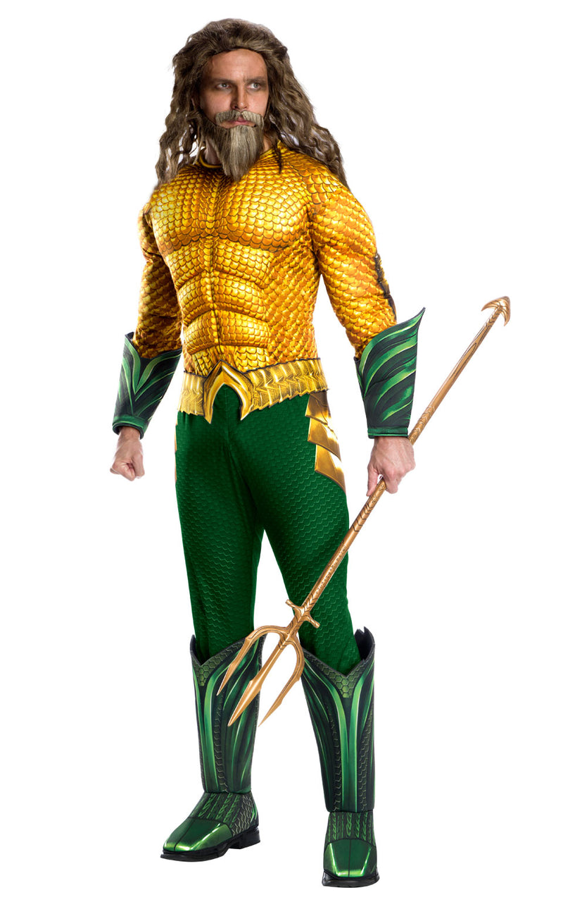 Deluxe Aquaman Costume for adults from the DC Comic's Film