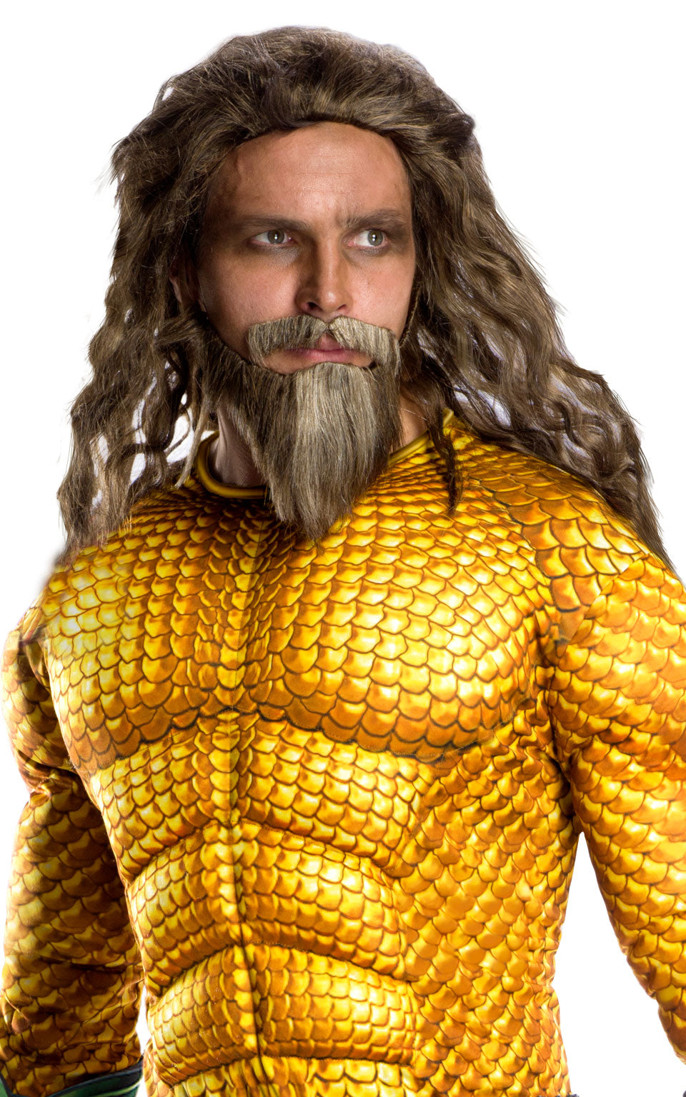 Deluxe Aquaman fancy dress outfit.