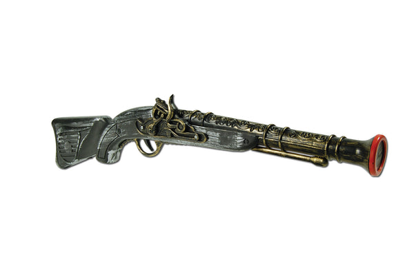 Deluxe Long Toy Pirate Pistol Gun