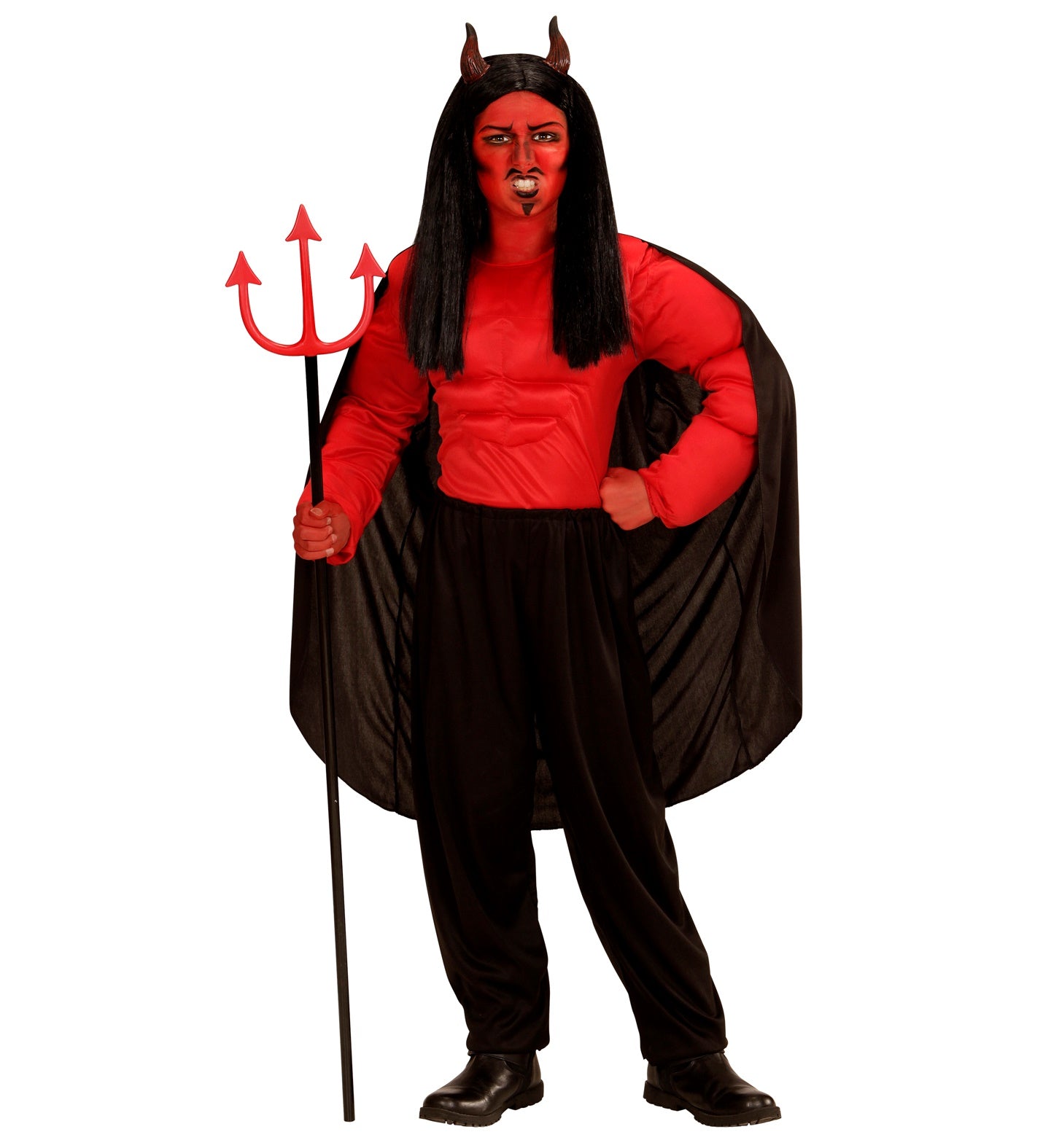 Devil Muscle Shirt with Cape