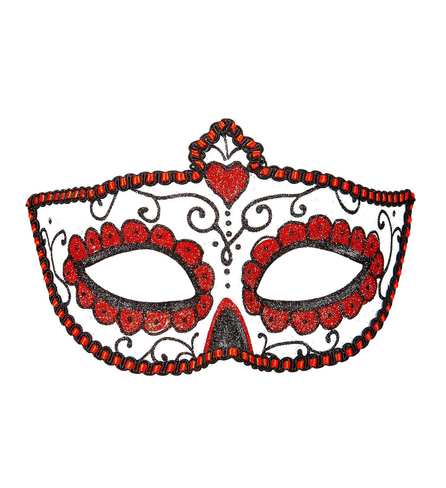 Dia de Los Muertos Eyemask Red 