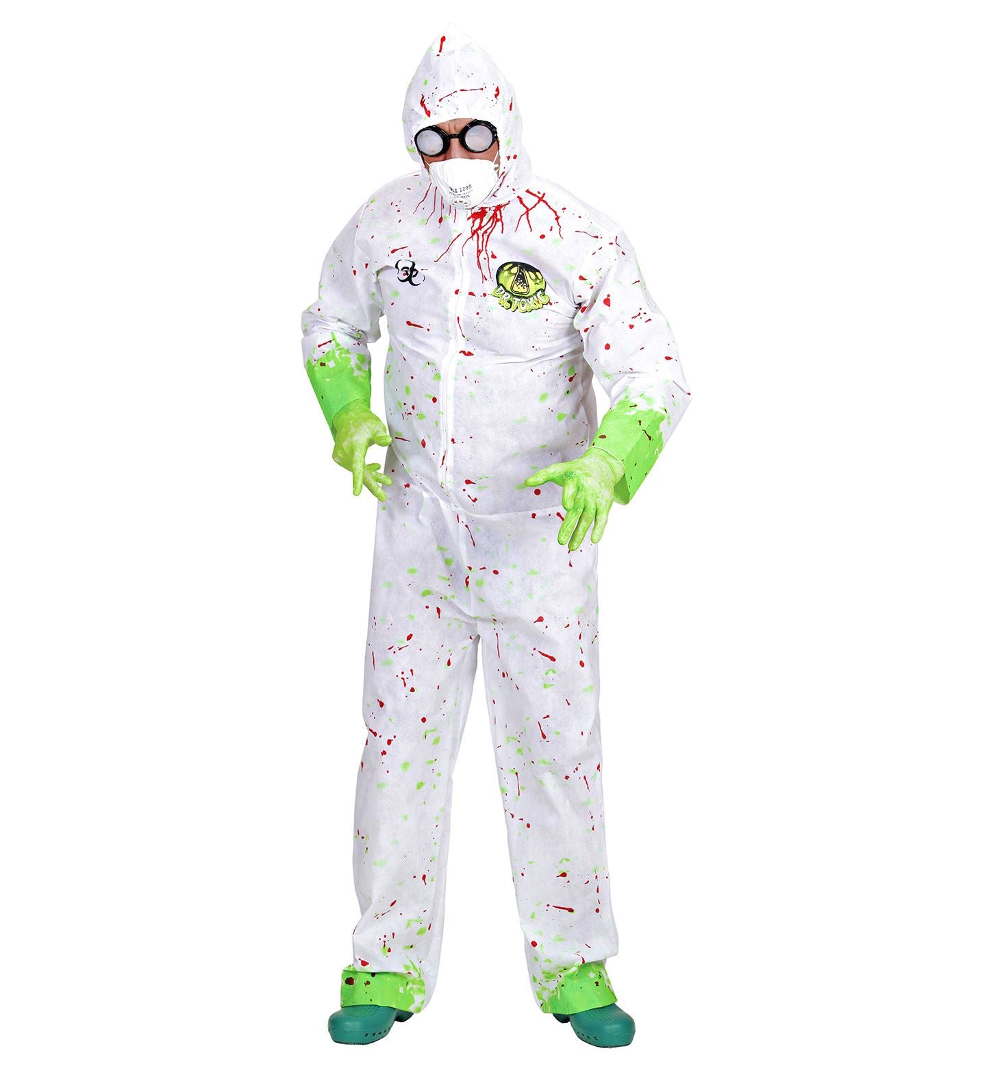 Dr Toxic Biohazard Suit Costume Adult